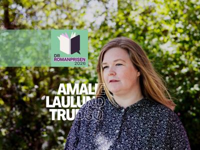 Amalie Laulund Trudsø foran grønne træer
